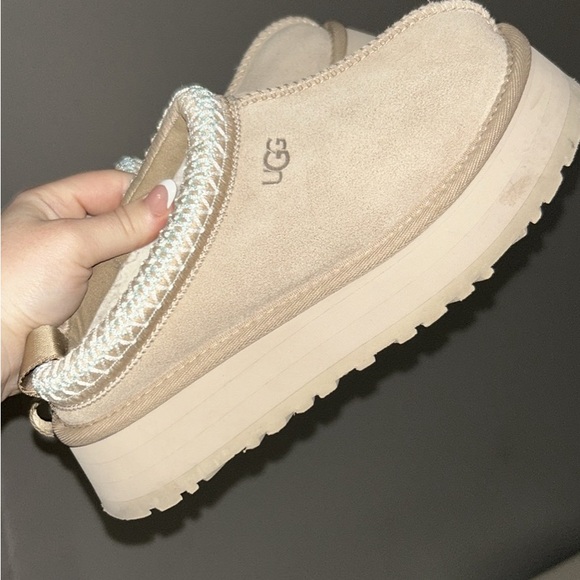 UGG Shoes - Womens UGG® Tazz Platform Slipper - Sand